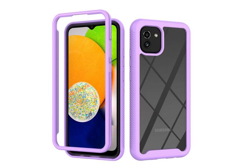 betterfon Smartphone-Hülle für Samsung Galaxy A032-teiliges 360° Schutzcase mit Panzerglas von betterfon
