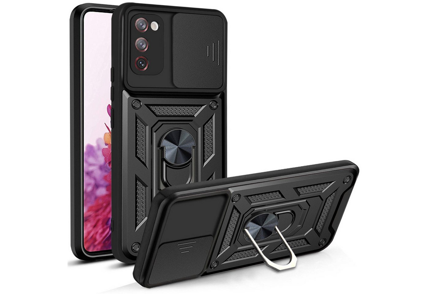 betterfon Smartphone-Hülle für Samsung Galaxy S20 FE Panzerhülle mit Kameraschutz Schwarz betterfon Smartphone-Hülle für Samsung Galaxy S20 FE Panzerhülle mit Kameraschutz Schwarz von betterfon