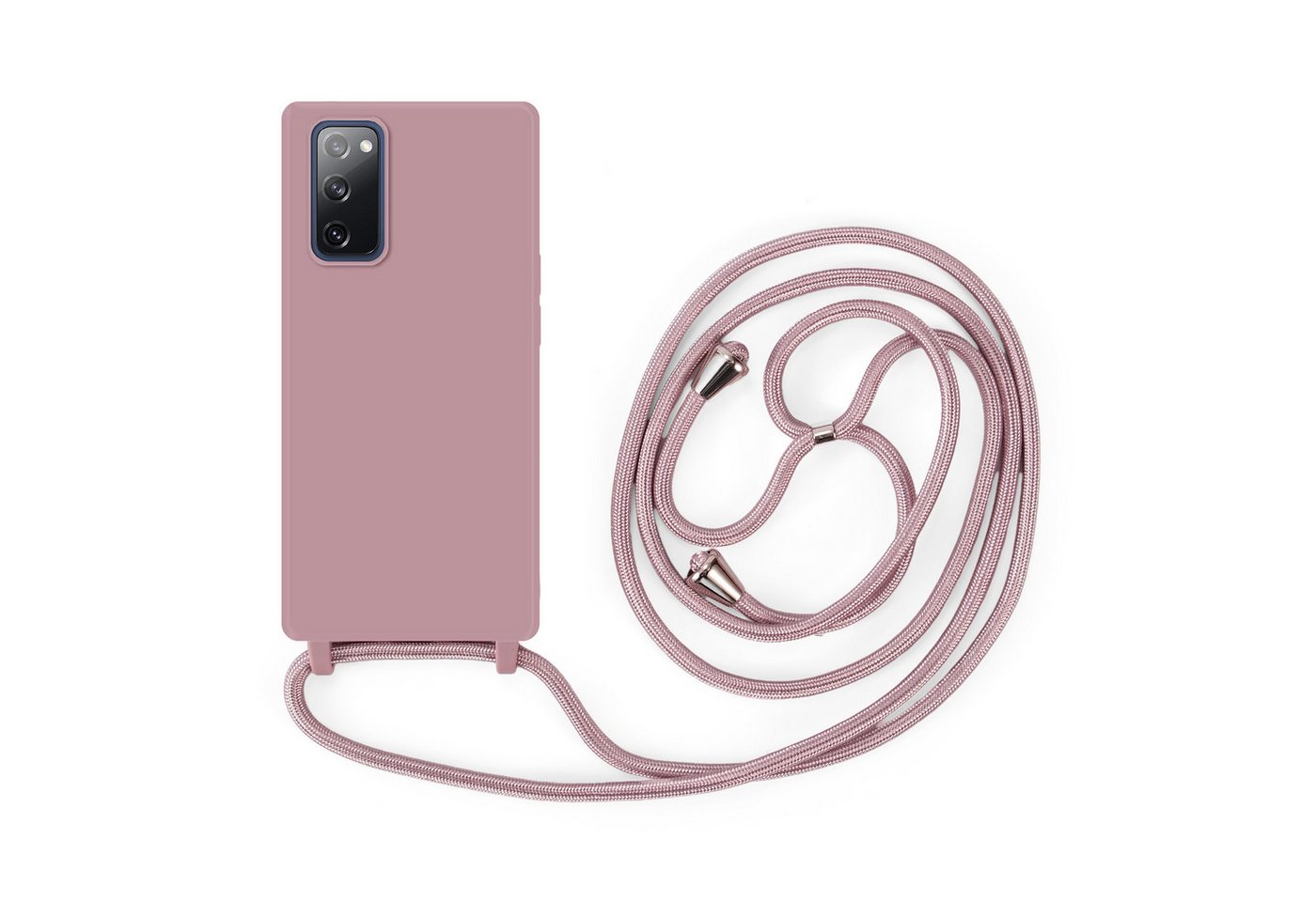 betterfon Smartphone-Hülle für Samsung Galaxy S20 FE mit Band & Kodel Smartphone Halskette Rosa, Hände frei – mit Silikonhülle & Schnur für flexiblen Alltag betterfon Smartphone-Hülle für Samsung Galaxy S20 FE mit Band & Kodel Smartphone Halskette Rosa, Hände frei – mit Silikonhülle & Schnur für flexiblen Alltag von betterfon