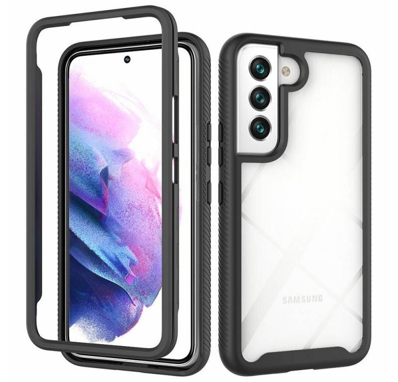 betterfon Smartphone-Hülle für Samsung Galaxy S22 5G 2-teiliges 360° Schutzcase von betterfon