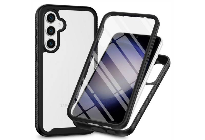 betterfon Smartphone-Hülle für Samsung Galaxy S24+ TPU Case mit 360° Rundumschutz Displayschutz von betterfon