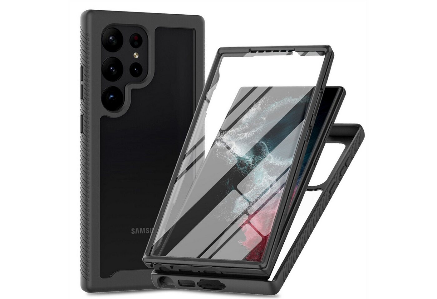 betterfon Smartphone-Hülle für Samsung Galaxy S24 Ultra TPU Case mit 360° Rundumschutz betterfon Smartphone-Hülle für Samsung Galaxy S24 Ultra TPU Case mit 360° Rundumschutz von betterfon