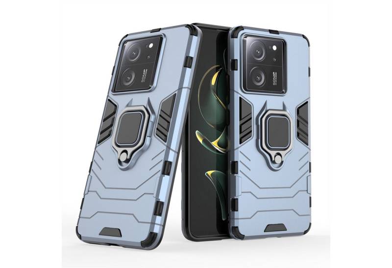 betterfon Smartphone-Hülle für Xiaomi 13T / 13T Pro Outdoor Panzerhülle mit Kameraschutz Türkis von betterfon