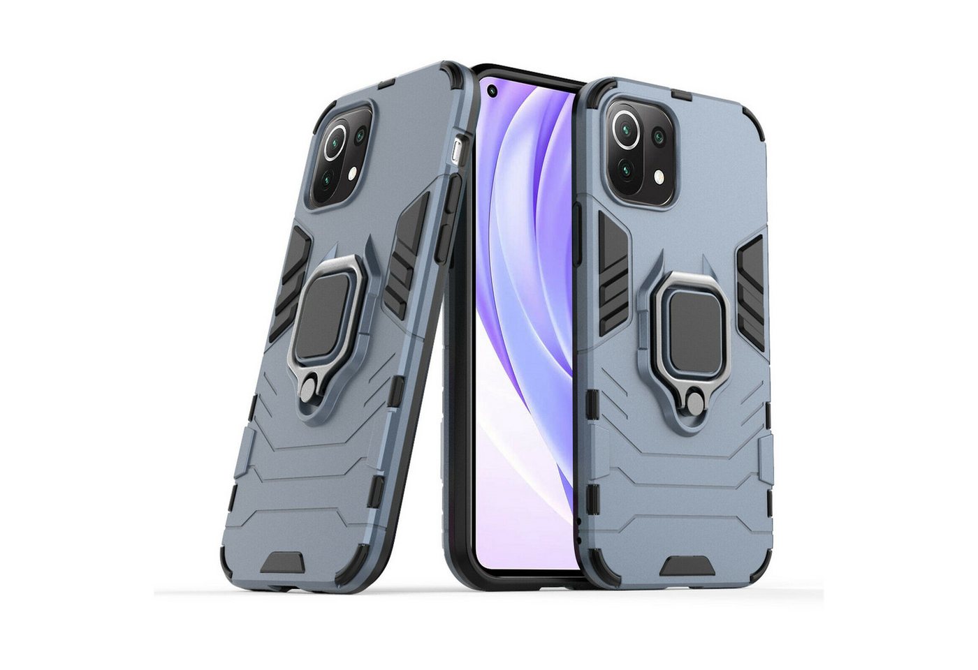 betterfon Smartphone-Hülle für Xiaomi Mi 11 Lite 5G / 4G Outdoor Panzerhülle Türkis betterfon Smartphone-Hülle für Xiaomi Mi 11 Lite 5G / 4G Outdoor Panzerhülle Türkis von betterfon