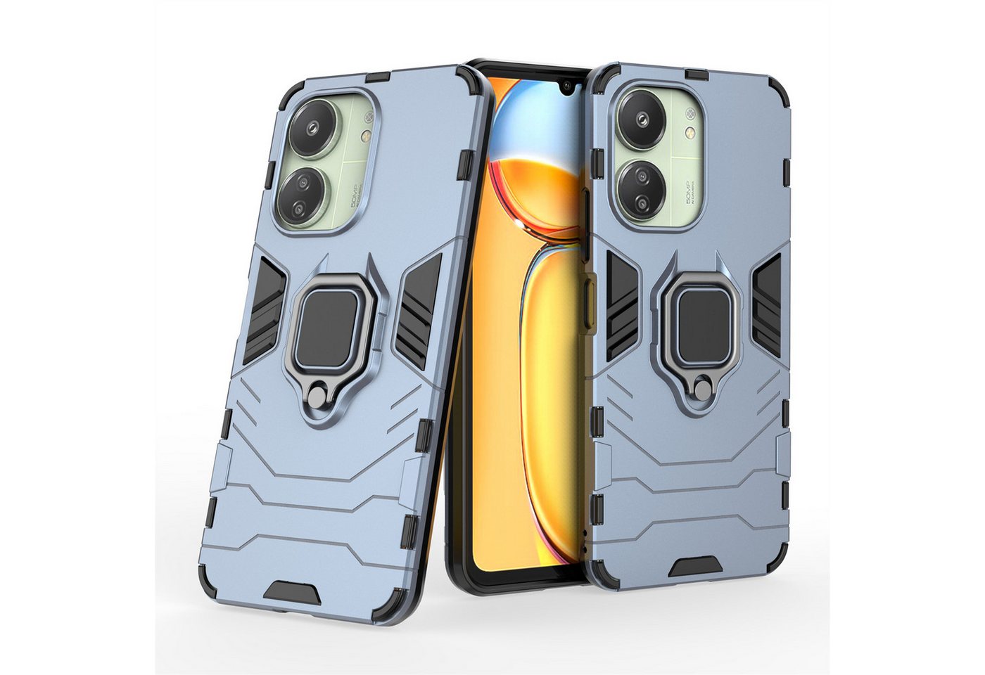betterfon Smartphone-Hülle für Xiaomi Redmi 13C / Poco C65 Outdoor Panzerhülle betterfon Smartphone-Hülle für Xiaomi Redmi 13C / Poco C65 Outdoor Panzerhülle von betterfon