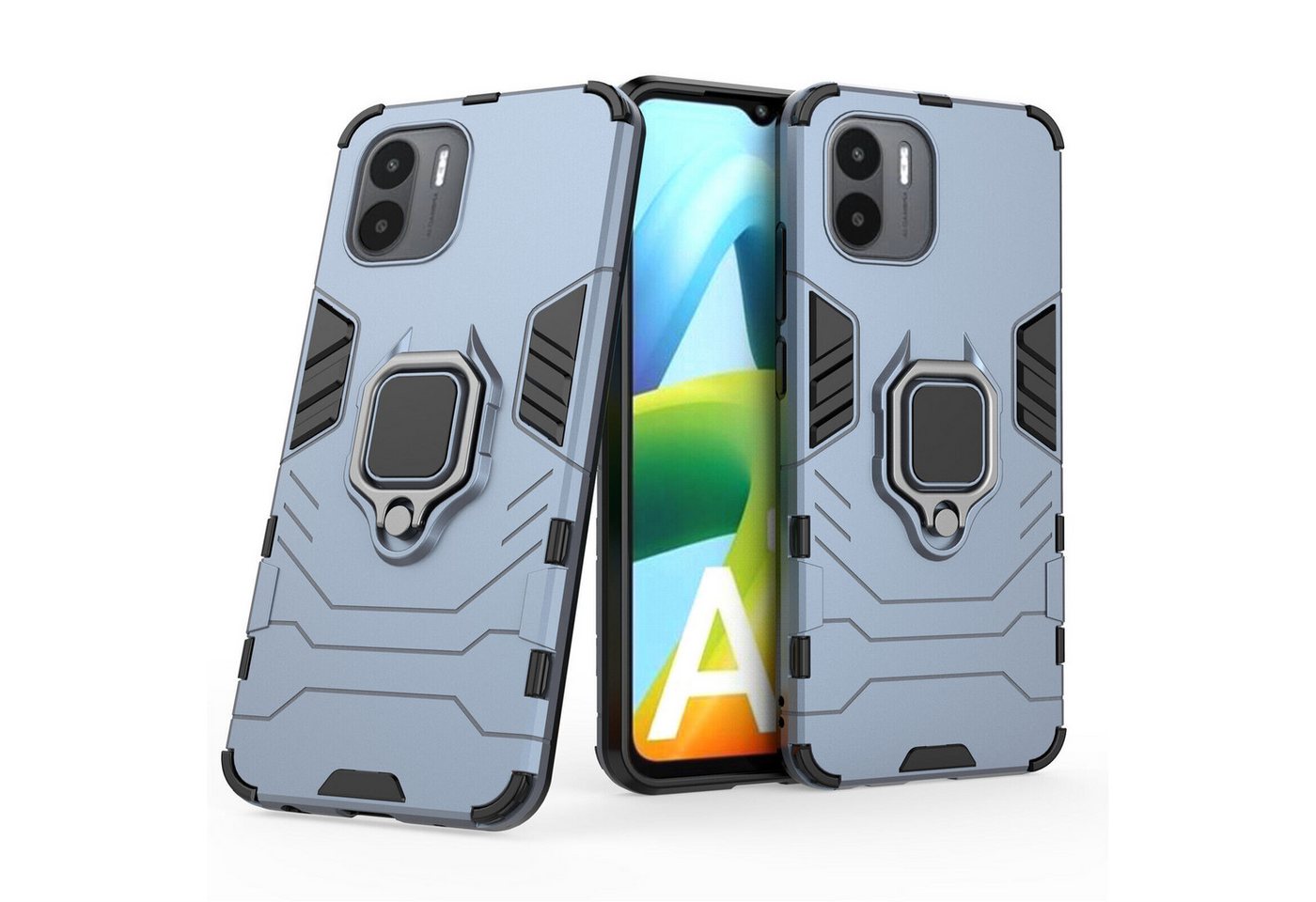 betterfon Smartphone-Hülle für Xiaomi Redmi A1 Outdoor Panzerhülle mit Slide-Kameraschutz betterfon Smartphone-Hülle für Xiaomi Redmi A1 Outdoor Panzerhülle mit Slide-Kameraschutz von betterfon