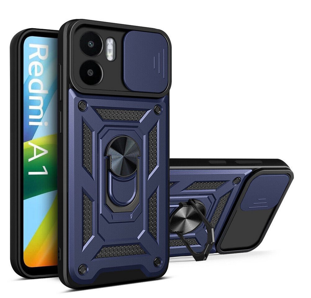 betterfon Smartphone-Hülle für Xiaomi Redmi A1 Panzerhülle mit Kameraschutz & Ringhalter betterfon Smartphone-Hülle für Xiaomi Redmi A1 Panzerhülle mit Kameraschutz & Ringhalter von betterfon