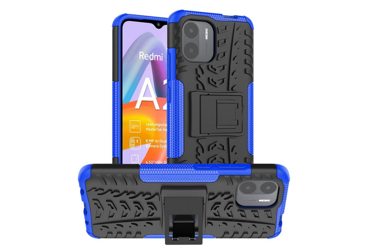 betterfon Smartphone-Hülle für Xiaomi Redmi A2 Robuste Outdoor Schutzhülle Panzer Case betterfon Smartphone-Hülle für Xiaomi Redmi A2 Robuste Outdoor Schutzhülle Panzer Case von betterfon
