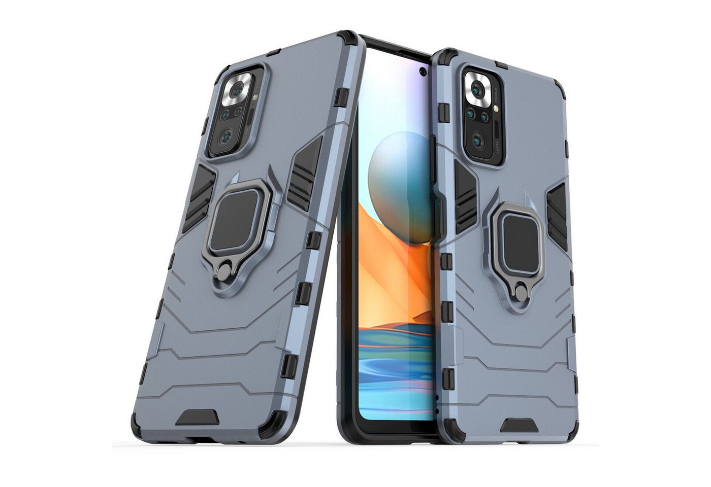 betterfon Smartphone-Hülle für Xiaomi Redmi Note 10 Pro Outdoor Panzerhülle betterfon Smartphone-Hülle für Xiaomi Redmi Note 10 Pro Outdoor Panzerhülle von betterfon
