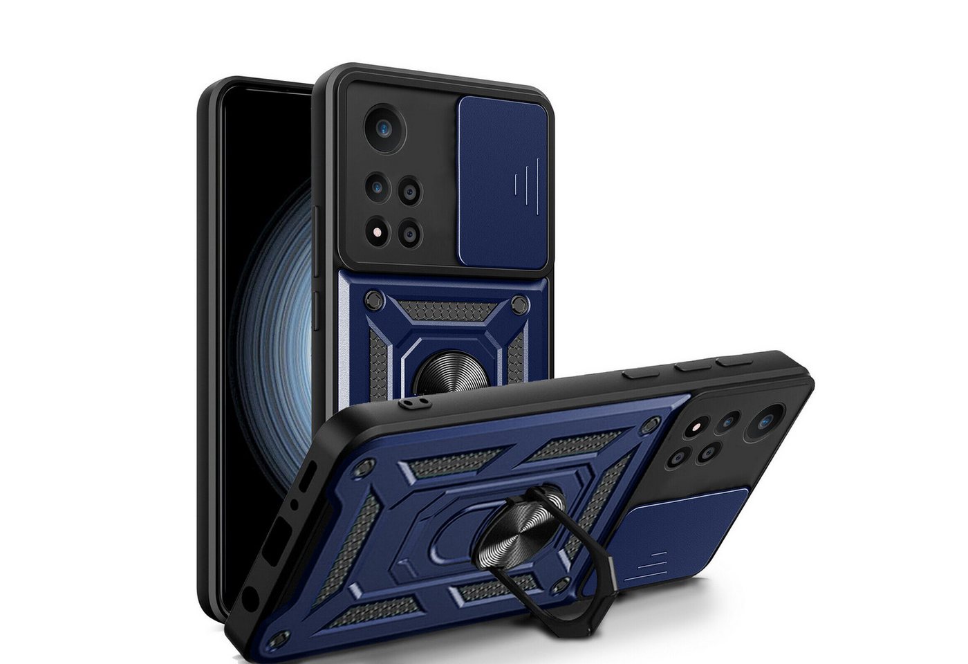 betterfon Smartphone-Hülle für Xiaomi Redmi Note 11 Pro+ Panzerhülle mit Kameraschutz betterfon Smartphone-Hülle für Xiaomi Redmi Note 11 Pro+ Panzerhülle mit Kameraschutz von betterfon