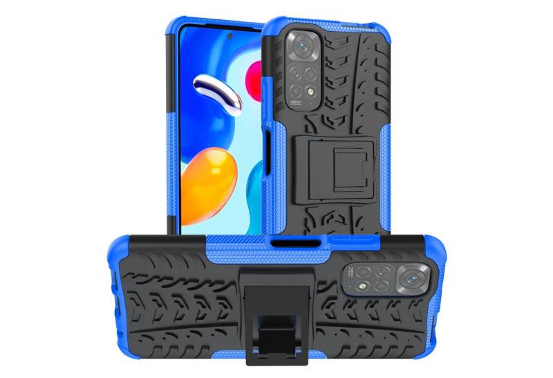 betterfon Smartphone-Hülle für Xiaomi Redmi Note 11S / 11 Robuste Outdoor Schutzhülle Panzer Case von betterfon