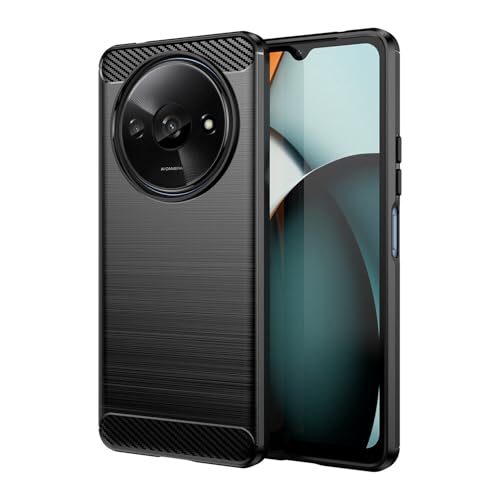 betterfon Hülle Kompatibel mit Xiaomi Redmi A3 | Handyhülle für Redmi A3 | Carbon Handy Tasche | Schwarz betterfon Hülle Kompatibel mit Xiaomi Redmi A3 | Handyhülle für Redmi A3 | Carbon Handy Tasche | Schwarz von betterfon