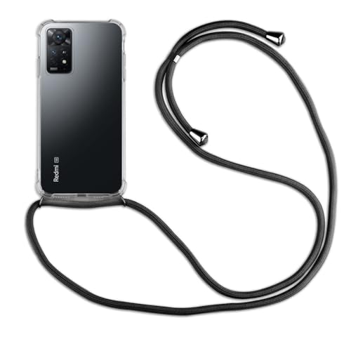 betterfon Hülle Kompatibel mit Xiaomi 12 Pro | Handykette Smartphone Halskette Hülle mit Band | Handyhülle mit Kordel zum Umhängen Kompatibel für 12 Pro | Schwarz von betterfon