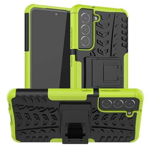 betterfon für Samsung Galaxy S21 FE 5G - Schutzhülle Case TPU Silikon mit [Standfunktion] [Kantenschutz] für Samsung S21 FE 5G (SM-G990B), Grün von betterfon