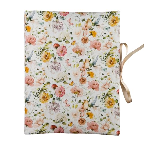 bettina bruder - Sammelmappe DIN A4 - innen 30 Sichthüllen - Blumen Vögel cremeweiß beige bunt bettina bruder - Sammelmappe DIN A4 - innen 30 Sichthüllen - Blumen Vögel cremeweiß beige bunt von bettina bruder