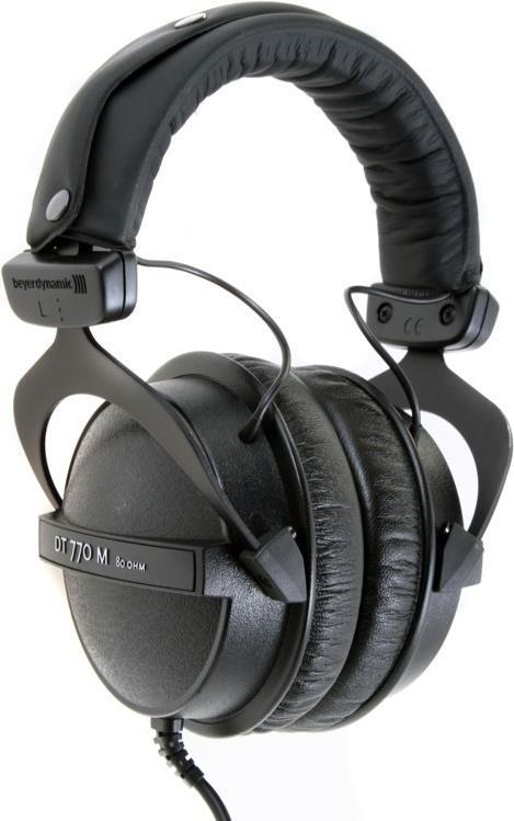 Beyerdynamic DT 770 M Kopfhörer Kabelgebunden Kopfband Musik Schwarz (43000047) von beyerdynamic