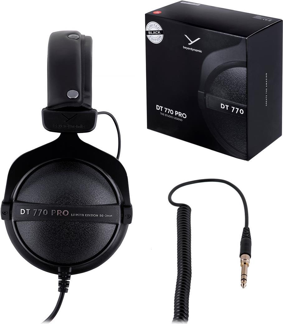 Beyerdynamic DT 770 Pro Black Limited Edition - geschlossene Studiokopfhörer (43000220) von beyerdynamic