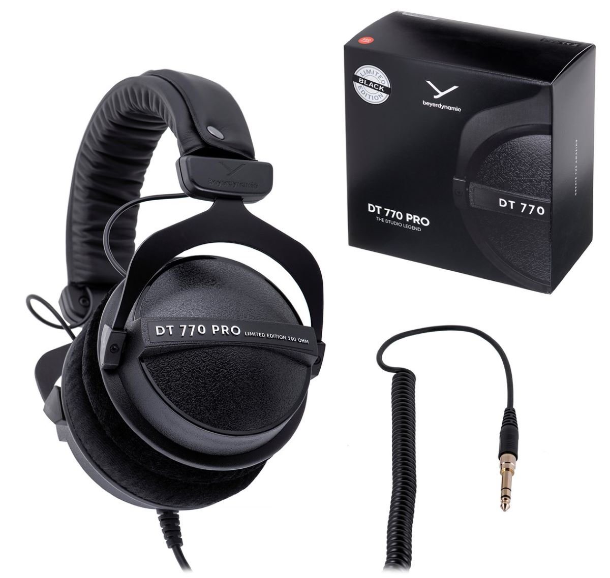 beyerdynamic 43000221 DT 770 PRO 250 OHM Black Limited Edition - Studiokopfhörer Kopfhörer beyerdynamic 43000221 DT 770 PRO 250 OHM Black Limited Edition - Studiokopfhörer Kopfhörer von beyerdynamic