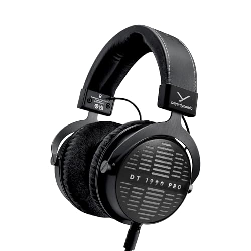 beyerdynamic DT 1990 PRO MKII Over-Ear-Studiokopfhörer in schwarz. Offene Bauweise, steckbares Kabel beyerdynamic DT 1990 PRO MKII Over-Ear-Studiokopfhörer in schwarz. Offene Bauweise, steckbares Kabel von beyerdynamic