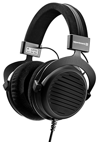 beyerdynamic DT 990 Black Special Edition 250 Ohm Over-Ear-Stereo Kopfhörer. Offene Bauweise, kabelgebunden, High-End, für die Stereoanlage von beyerdynamic