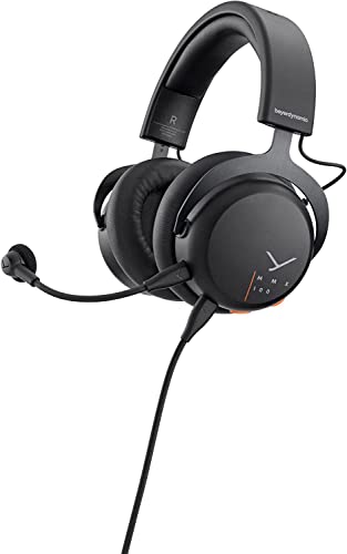 beyerdynamic MMX 100 geschlossenes Over-Ear-Gaming-Headset in Schwarz mit META Sprachmikrofon, hervorragender Klang für alle Gaming-Geräte von beyerdynamic