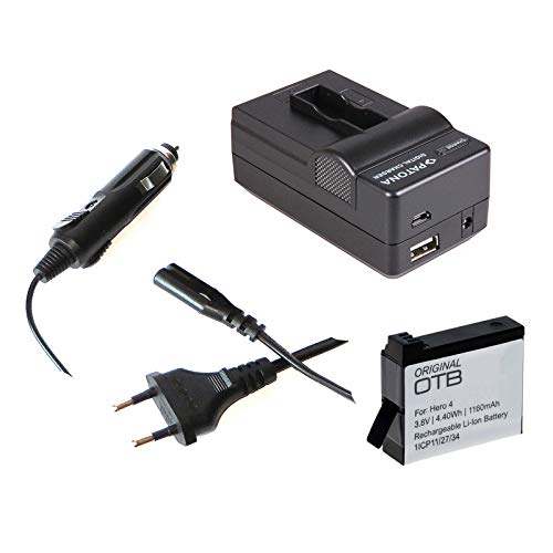 bg-akku24 Akku und Ladegerät für GoPro Hero4 Black, GoPro Hero4 Silver, GoPro Hero 4 - AHDBT-401 bg-akku24 Akku und Ladegerät für GoPro Hero4 Black, GoPro Hero4 Silver, GoPro Hero 4 - AHDBT-401 von bg-akku24