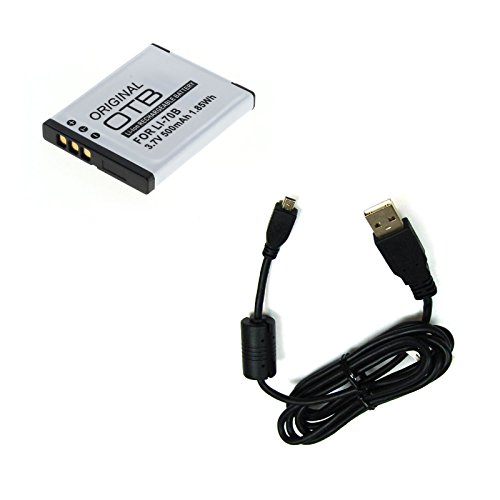 bg-akku24 Akku und Ladekabel, Datenkabel, USB-Kabel für Olympus VG-120, VG-130, VG-160, D-705, D-715, D-745 bg-akku24 Akku und Ladekabel, Datenkabel, USB-Kabel für Olympus VG-120, VG-130, VG-160, D-705, D-715, D-745 von bg-akku24