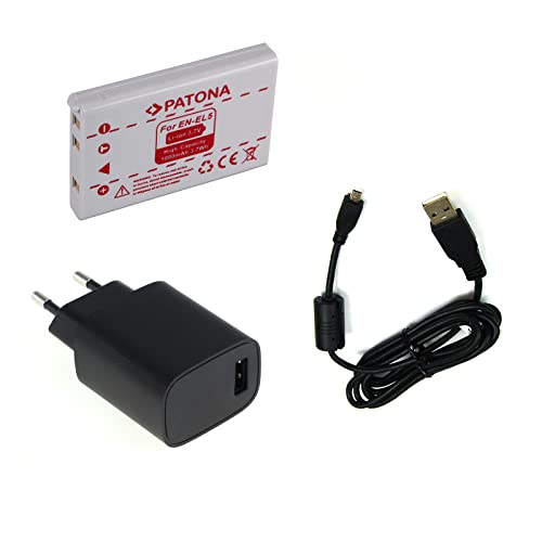 bg-akku24 Ladegerät, Akku und Ladekabel, Datenkabel, USB-Kabel für Nikon Coolpix P100, P500, P510, P520, P530 bg-akku24 Ladegerät, Akku und Ladekabel, Datenkabel, USB-Kabel für Nikon Coolpix P100, P500, P510, P520, P530 von bg-akku24