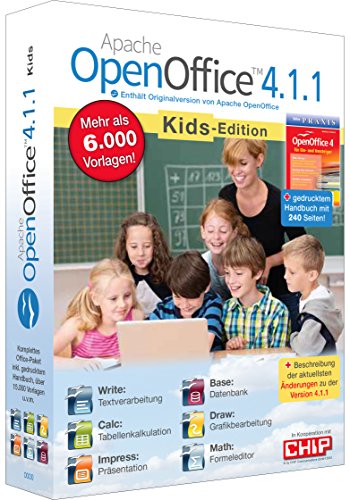 Apache OpenOffice 4.1.1. Kids-Edition von bhv Distribution