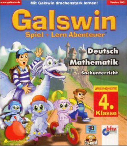 Galswin Spiel+ Lern Abenteuer. Deutsch Mathematik Sachunterricht 4. Klasse. CD- ROM für Windows 2000/98/95/3.1/NT/ME. Version 2001. von bhv Distribution