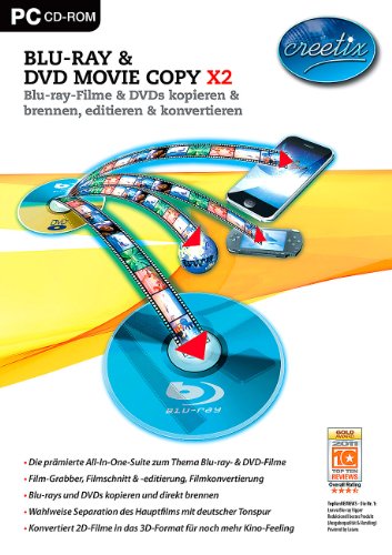 creetix Blu-ray & DVD Movie Copy X2 von bhv Distribution