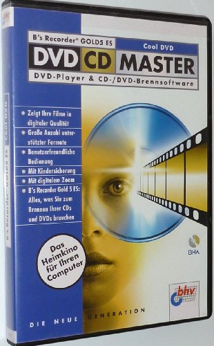 DVD CD Master: B's Recorder Gold 5 ES + Cool DVD DVD CD Master: B's Recorder Gold 5 ES + Cool DVD von bhv