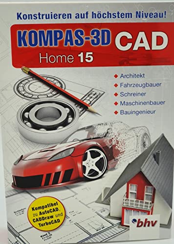 bhv KOMPAS CAD Home 15 Win DVD von bhv