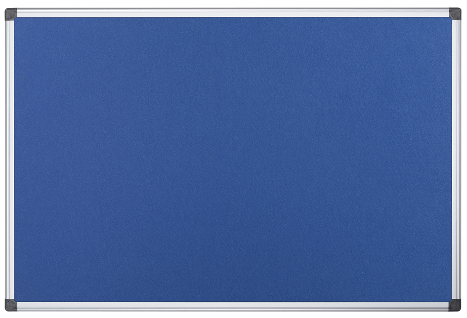 Bi-Office Filztafel , Maya, , 1.800 x 1.200 mm, blau von bi-office