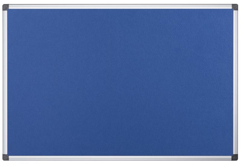 Bi-Office Filztafel , Maya, , 1.800 x 1.200 mm, blau von bi-office