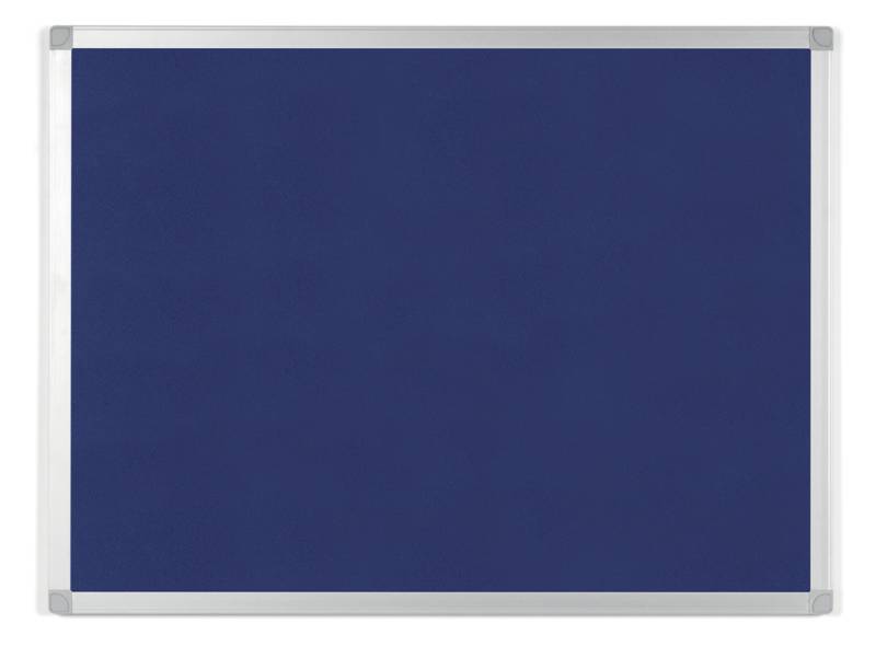 Bi-Office Filztafel AYDA, 1.200 x 900 mm, blau von bi-office