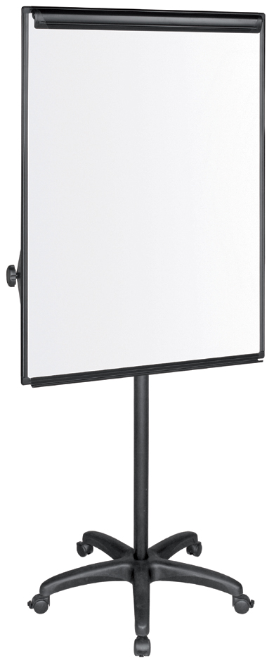 Bi-Office mobiles Flipchart, (B)700 x (H)1.000 mm, schwarz von bi-office