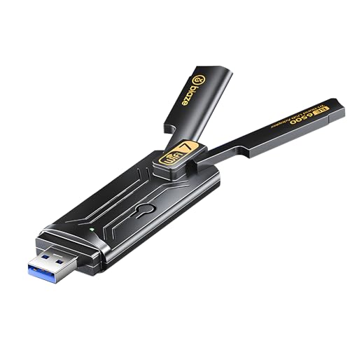 biaze UK20 WiFi 7 Dongle, USB 3.0 WLAN Stick für PC Windows 10/11, 2.4G/5G/6G| WPA3-Verschlüsselung| MU-MIMO| OFDMA| WLAN Adapter biaze UK20 WiFi 7 Dongle, USB 3.0 WLAN Stick für PC Windows 10/11, 2.4G/5G/6G| WPA3-Verschlüsselung| MU-MIMO| OFDMA| WLAN Adapter von biaze