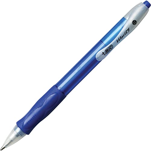 BIC Velocity Retractable Ball Pen, Medium Point (1.0mm), Blue, 36-Count von bic