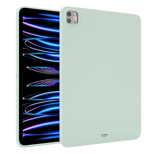 Tablet-Schutz Tablet-Hülle kompatibel mit iPad Air 13 Zoll 2024, weiche TPU-Schutzhülle mit stoßfester Schlankheitspassform, leichtes Smart Cover for iPad Air 13 Zoll 2024 Tablet-Zubehör(Mint Green) von bigcgreen