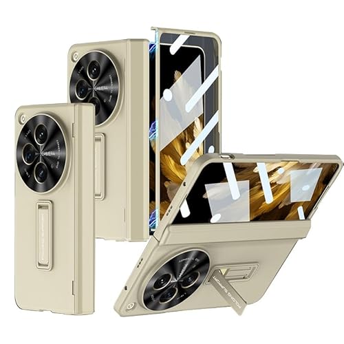Telefon-Bildschirmschutz Hülle kompatibel mit OnePlus Open Case mit Ständer, Displayschutzfolie, magnetisch, stoßfeste All-Inclusive-Abdeckung, harte PC-Rückseite, stoßfeste, harte Ganzkörper-Schutzhü Telefon-Bildschirmschutz Hülle kompatibel mit OnePlus Open Case mit Ständer, Displayschutzfolie, magnetisch, stoßfeste All-Inclusive-Abdeckung, harte PC-Rückseite, stoßfeste, harte Ganzkörper-Schutzhü von bigcgreen
