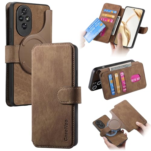 Telefon-Bildschirmschutz Kompatibel mit Huawei Honor 200 Hülle Brieftasche mit Kartenhalter Compatible with Frauen Männer, PU-Leder Magnetverschluss Flip Wallet Handyhülle Magnetische Abnehmbare Handy Telefon-Bildschirmschutz Kompatibel mit Huawei Honor 200 Hülle Brieftasche mit Kartenhalter Compatible with Frauen Männer, PU-Leder Magnetverschluss Flip Wallet Handyhülle Magnetische Abnehmbare Handy von bigcgreen