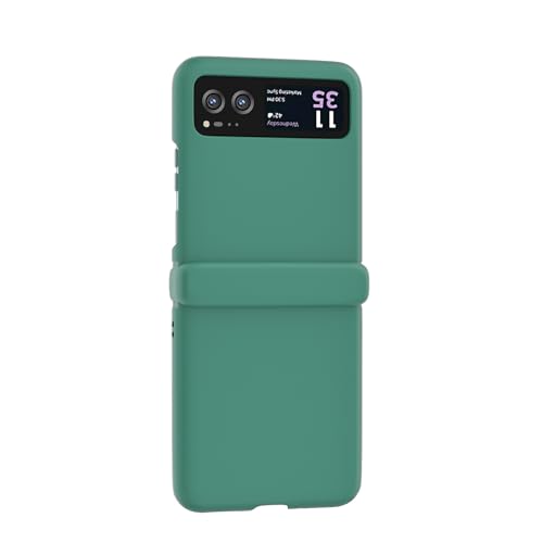 Telefon-Bildschirmschutz Kompatibel mit Motorola Razr 40 Hülle, Scharnierschutz, stoßfest, kratzfest, schlanke Handy-Schutzhülle, ultradünner harter PC-Stoßfänger, kompatibel mit Razr 40 Telefonzubehö von bigcgreen