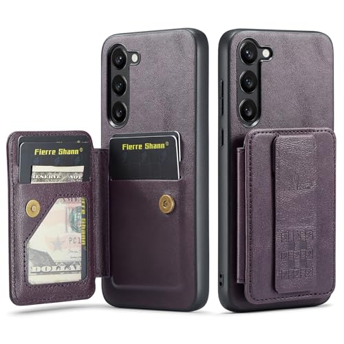 Telefon-Bildschirmschutz Kompatibel mit Samsung Galaxy S23 Plus Wallet Case, stoßfester Ständer, Handy-Rückseite Wallet Case, mit einziehbarer Fingerschlaufe, Handheld-Design, Schutzhülle mit Kartenha Telefon-Bildschirmschutz Kompatibel mit Samsung Galaxy S23 Plus Wallet Case, stoßfester Ständer, Handy-Rückseite Wallet Case, mit einziehbarer Fingerschlaufe, Handheld-Design, Schutzhülle mit Kartenha von bigcgreen