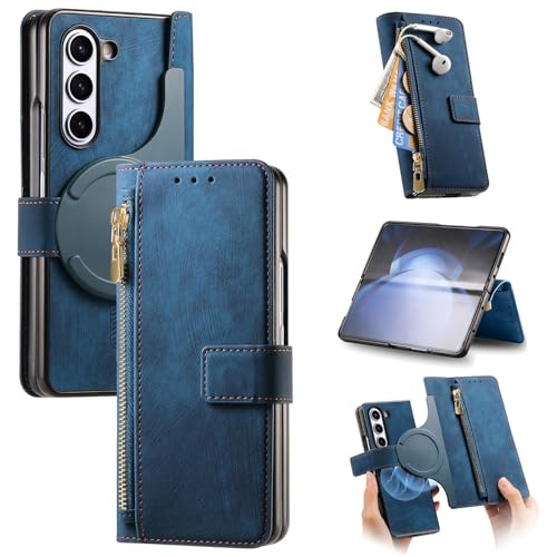 Telefon-Bildschirmschutz Kompatibel mit Samsung Galaxy Z Fold 6 Hülle, Z Fold 6 Magnetische Brieftaschen-Schutzhülle 2 in 1 Retro Leder Folio Flip Brieftasche Magnetische Abnehmbare Schlanke Telefonab Telefon-Bildschirmschutz Kompatibel mit Samsung Galaxy Z Fold 6 Hülle, Z Fold 6 Magnetische Brieftaschen-Schutzhülle 2 in 1 Retro Leder Folio Flip Brieftasche Magnetische Abnehmbare Schlanke Telefonab von bigcgreen