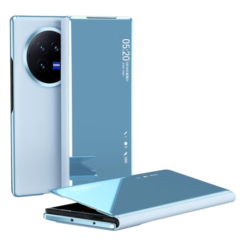 Telefon-Bildschirmschutz Kompatibel mit Vivo X Fold 3 Hülle View Clear Smart Window, Handyhülle Luxus Flip Slim Mirror Hard PC Leder View Clear Smart Window Compatible with Vivo Telefonzubehör ( Color Telefon-Bildschirmschutz Kompatibel mit Vivo X Fold 3 Hülle View Clear Smart Window, Handyhülle Luxus Flip Slim Mirror Hard PC Leder View Clear Smart Window Compatible with Vivo Telefonzubehör ( Color von bigcgreen