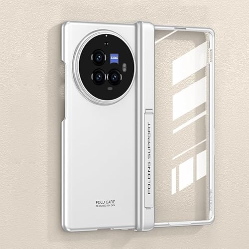 Telefon-Bildschirmschutz Kompatibel mit Vivo X Fold 3 Pro-Hülle mit Displayschutzfolie, stoßfestes, robustes All-Inclusive-Case, schlanke Schutzhülle mit magnetischem Scharnier und Ständer, kompatibel von bigcgreen