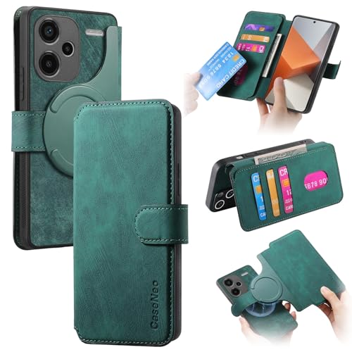 Telefon-Bildschirmschutz Kompatibel mit Xiaomi Redmi Note 13 Pro Plus Hülle Brieftasche mit Kartenhalter Compatible with Frauen Männer, PU-Leder Magnetverschluss Flip Wallet Handyhülle Magnetische Abn Telefon-Bildschirmschutz Kompatibel mit Xiaomi Redmi Note 13 Pro Plus Hülle Brieftasche mit Kartenhalter Compatible with Frauen Männer, PU-Leder Magnetverschluss Flip Wallet Handyhülle Magnetische Abn von bigcgreen