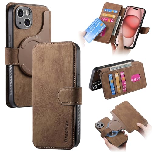 Telefon-Bildschirmschutz Kompatibel mit iPhone 15 Hülle Brieftasche mit Kartenhalter Compatible with Frauen Männer, PU-Leder Magnetverschluss Flip Wallet Handyhülle Magnetische Abnehmbare Handyhülle K Telefon-Bildschirmschutz Kompatibel mit iPhone 15 Hülle Brieftasche mit Kartenhalter Compatible with Frauen Männer, PU-Leder Magnetverschluss Flip Wallet Handyhülle Magnetische Abnehmbare Handyhülle K von bigcgreen