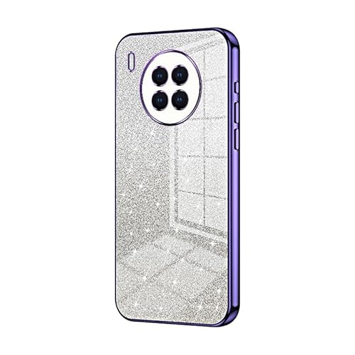 Telefonschutz Kompatibel mit Huawei Nova 8i Hülle, transparente Glitzer-Galvanik-Hybrid-Schutzhülle, schlanke, transparente, kratzfeste und stoßdämpfende TPU-Stoßfängerhülle Compatible with Nova 8i Te Telefonschutz Kompatibel mit Huawei Nova 8i Hülle, transparente Glitzer-Galvanik-Hybrid-Schutzhülle, schlanke, transparente, kratzfeste und stoßdämpfende TPU-Stoßfängerhülle Compatible with Nova 8i Te von bigcgreen